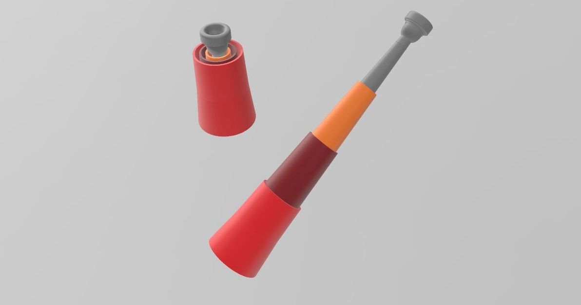 Travel Trumpet by Wilko_SLO | Download free STL model | Printables.com