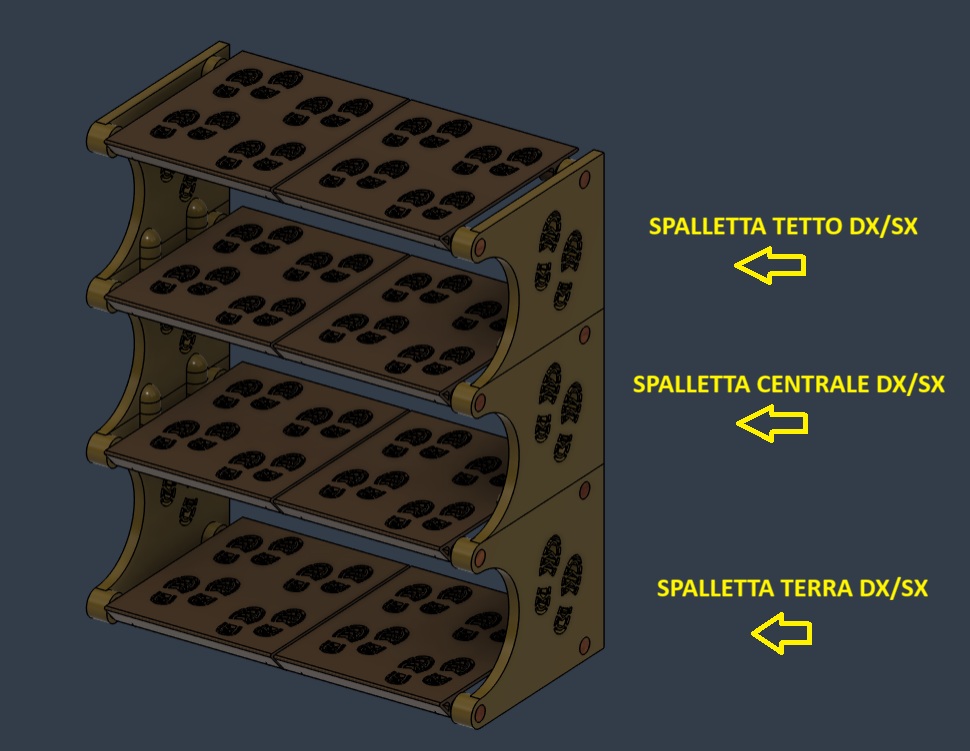 Scarpiera Impilabile