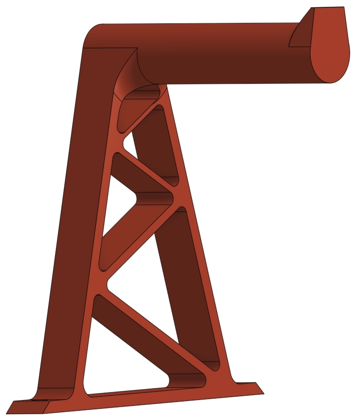 Spool Holder for Lack Enclosure