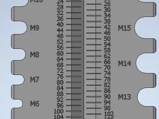 Screw Measurements by Jindra Kukač | Download free STL model ...
