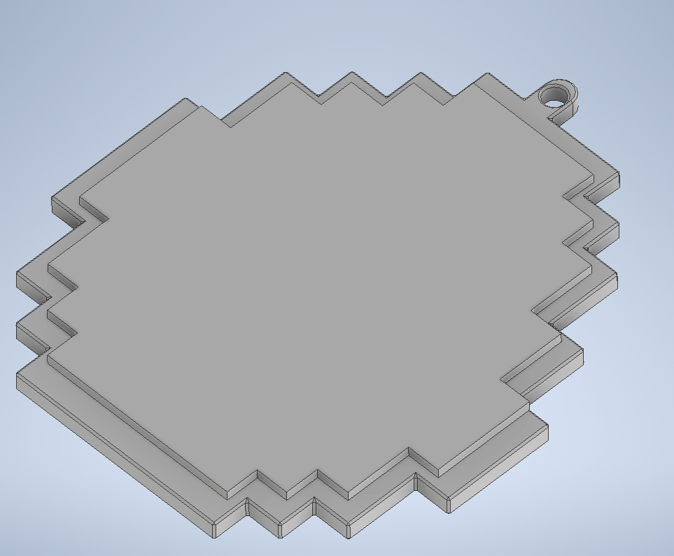 Minecraft diamond keyring by Nut_Juice707 | Download free STL model ...