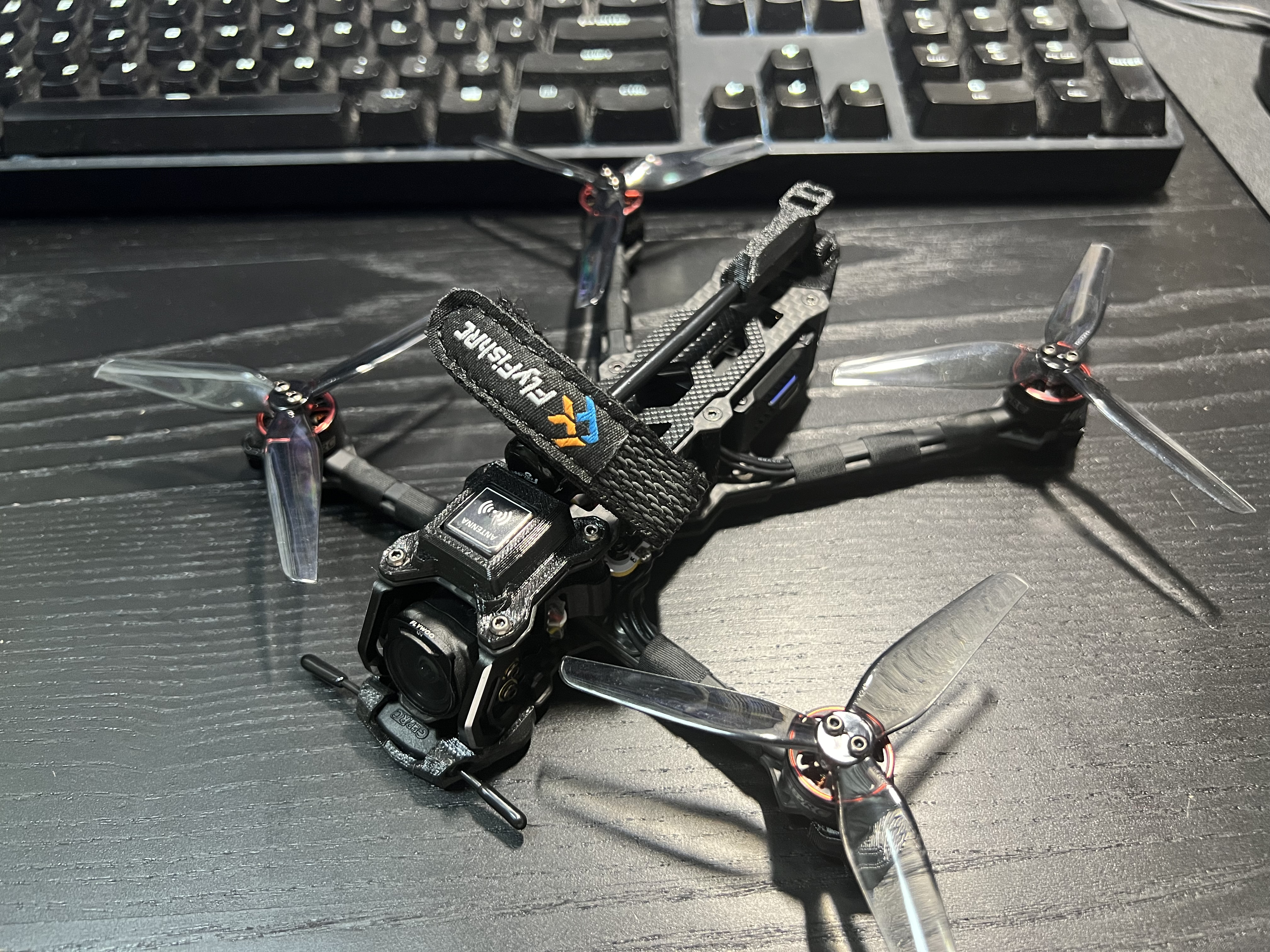 Flyfish Atlas4 Folding Antenna/XT30 Mount & GEPRC-M10-NANO GPS Mount