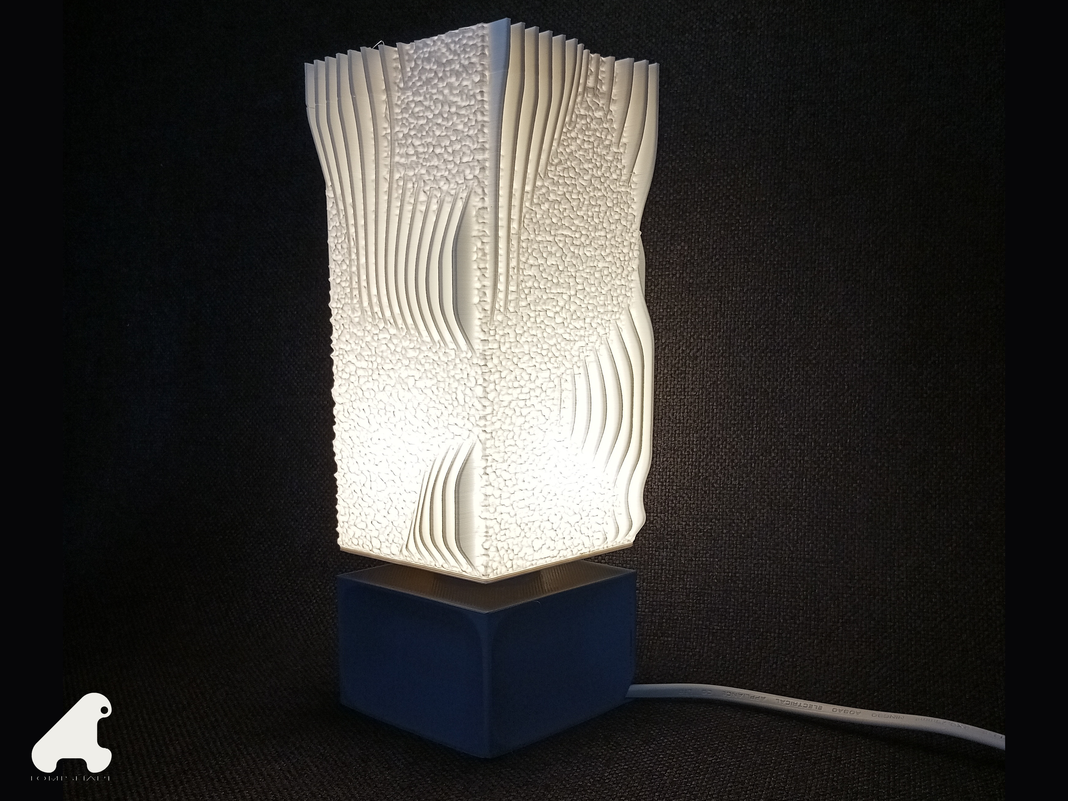 LAMPE FROM ICEBERG