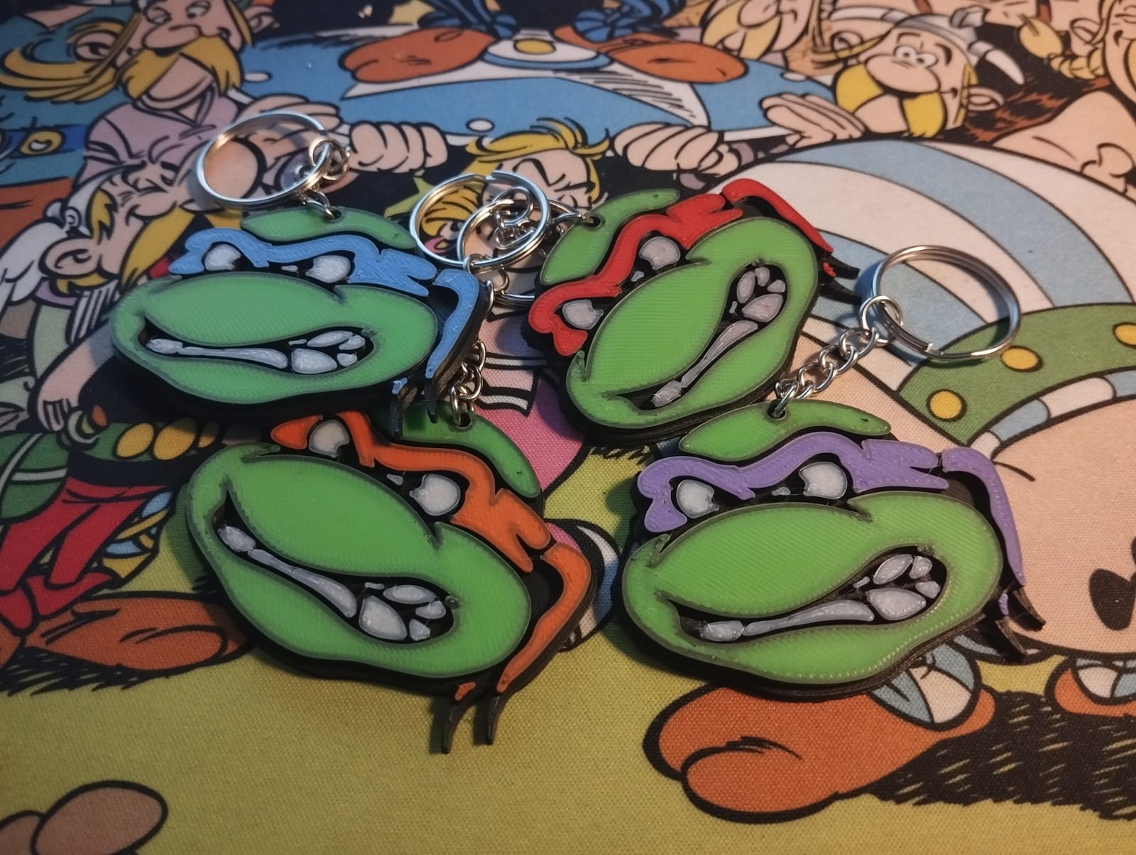 Llavero tortugas ninja