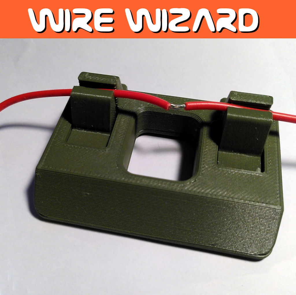 Wire Wizard - solder cable holder
