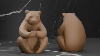 The Peaceful Bear - No Supports