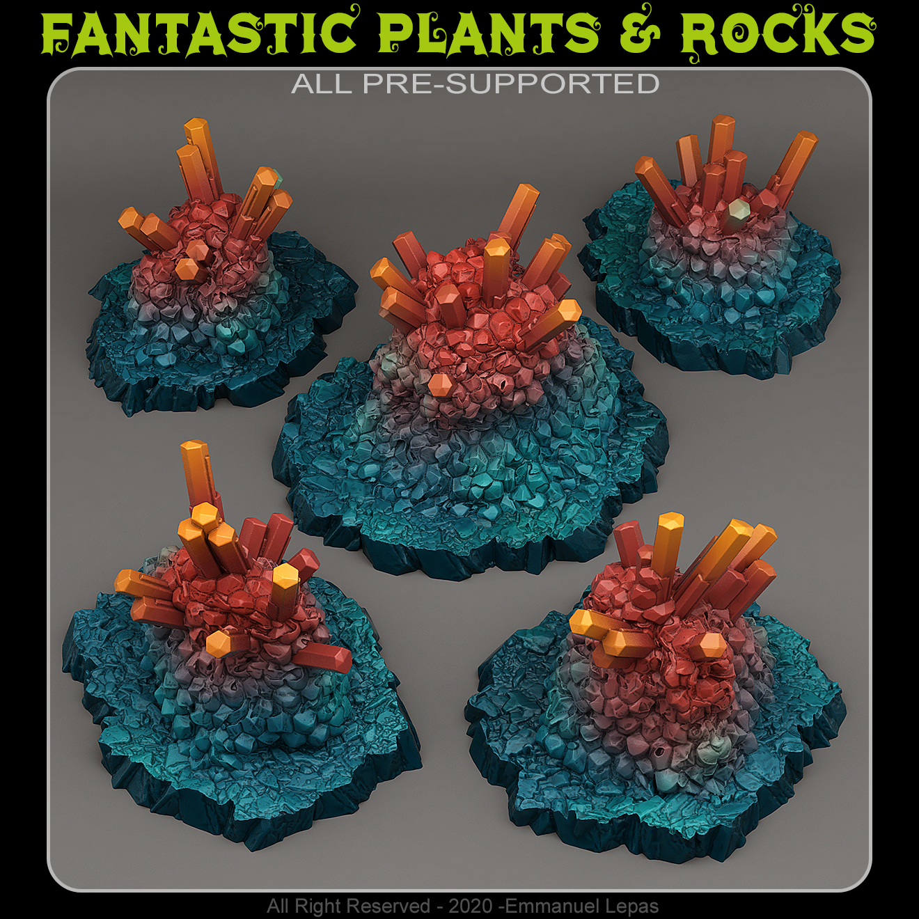 CAVE BLAZING CRYSTALS