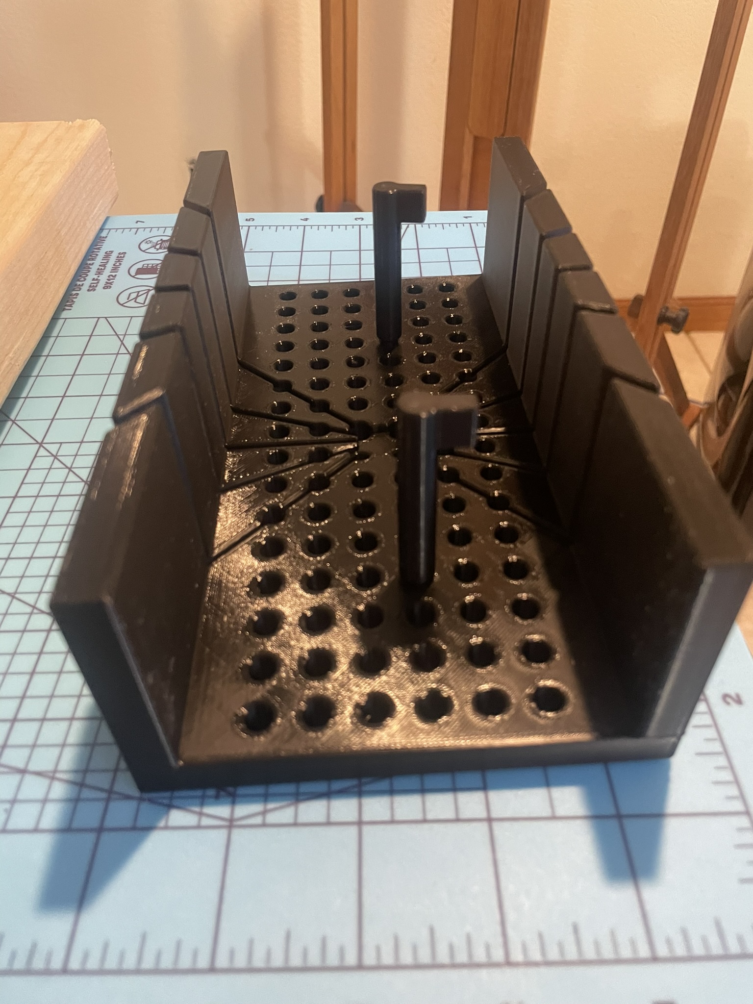 Miter Box with Clamp Holes by BetaBuild | Download free STL model ...