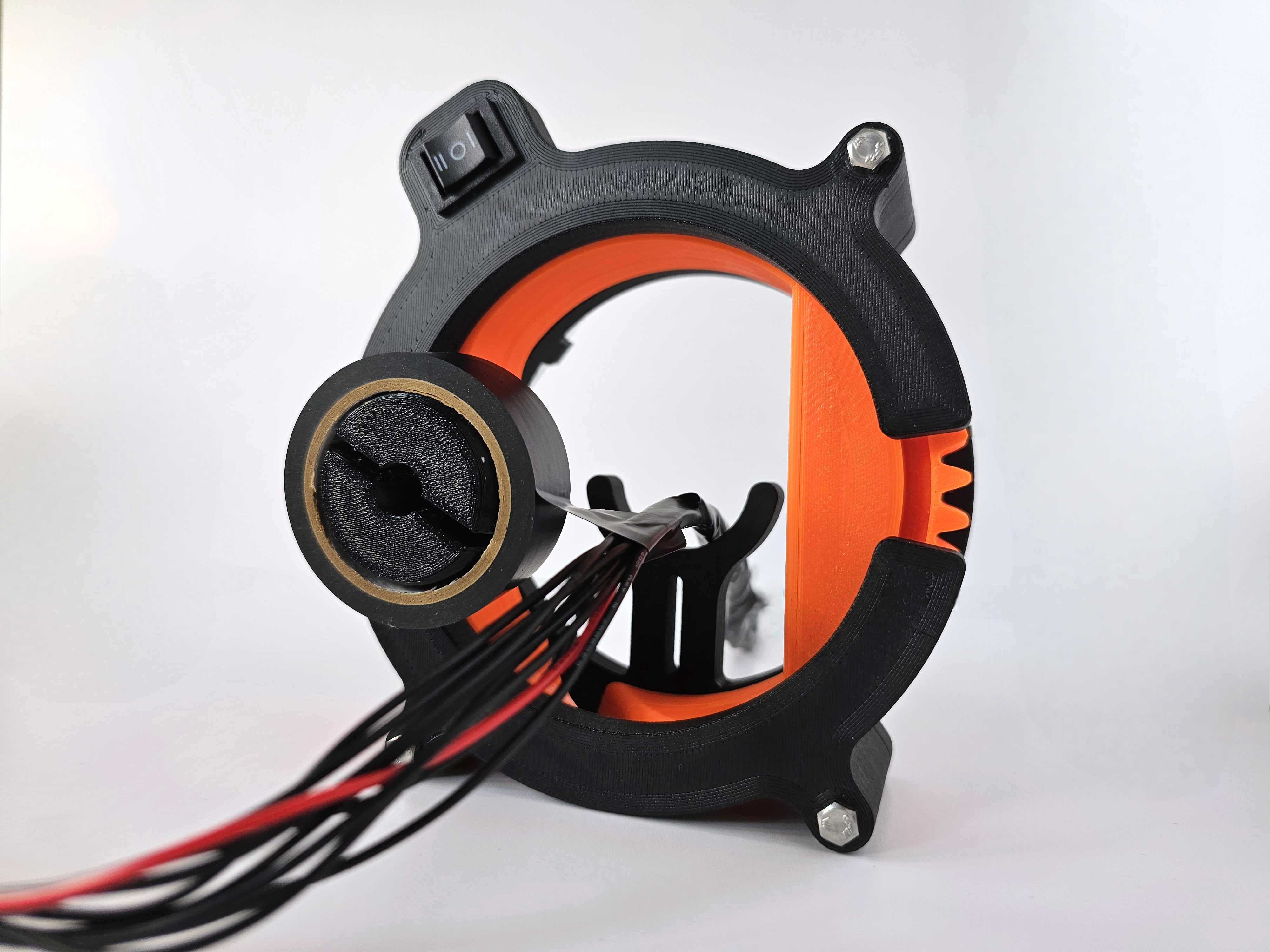 Miniatura 2 do modelo 3D Semi-automatic cable wrapper