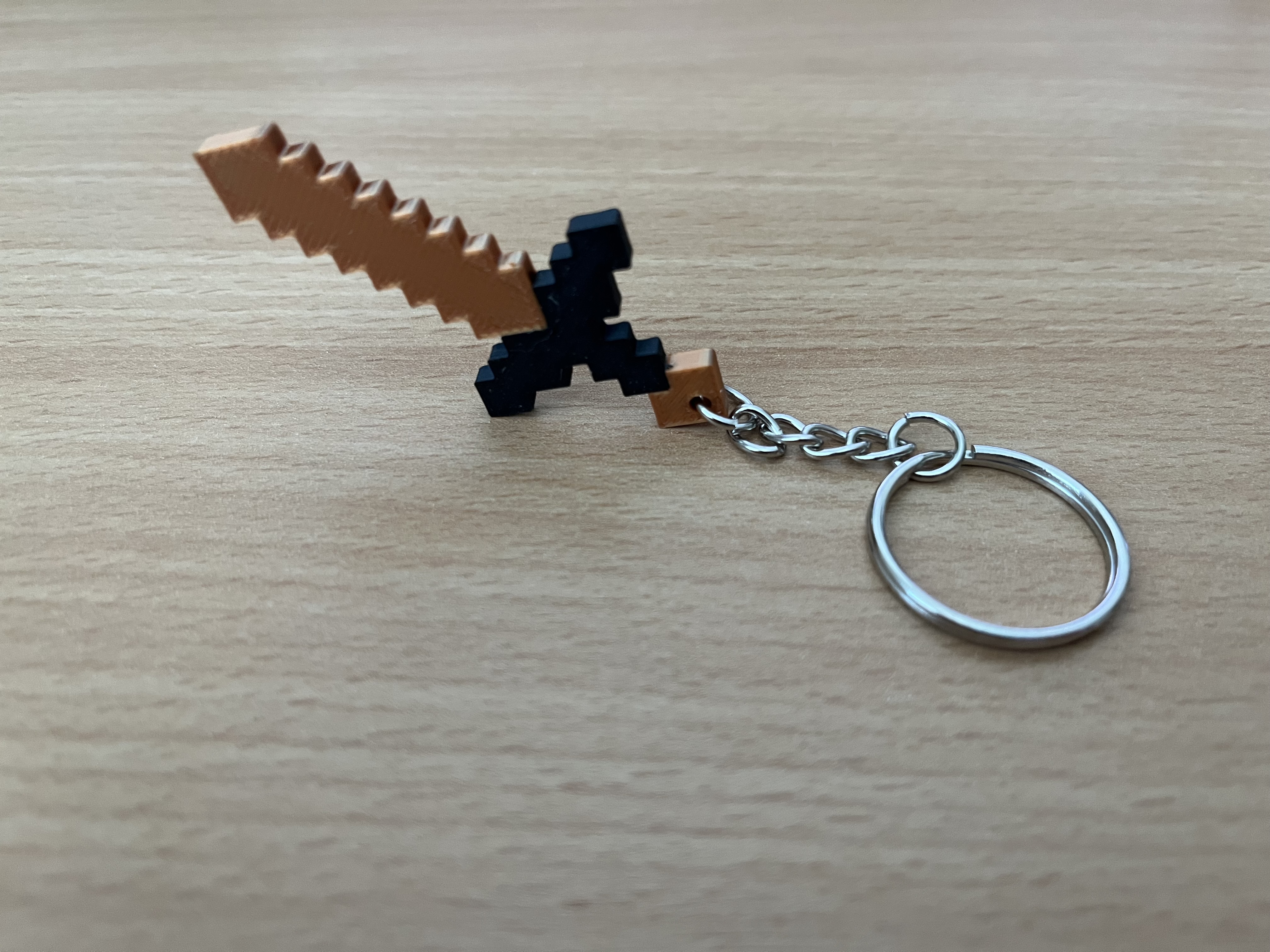 Miniatura 3 do modelo 3D Minecraft keychain tools v_1