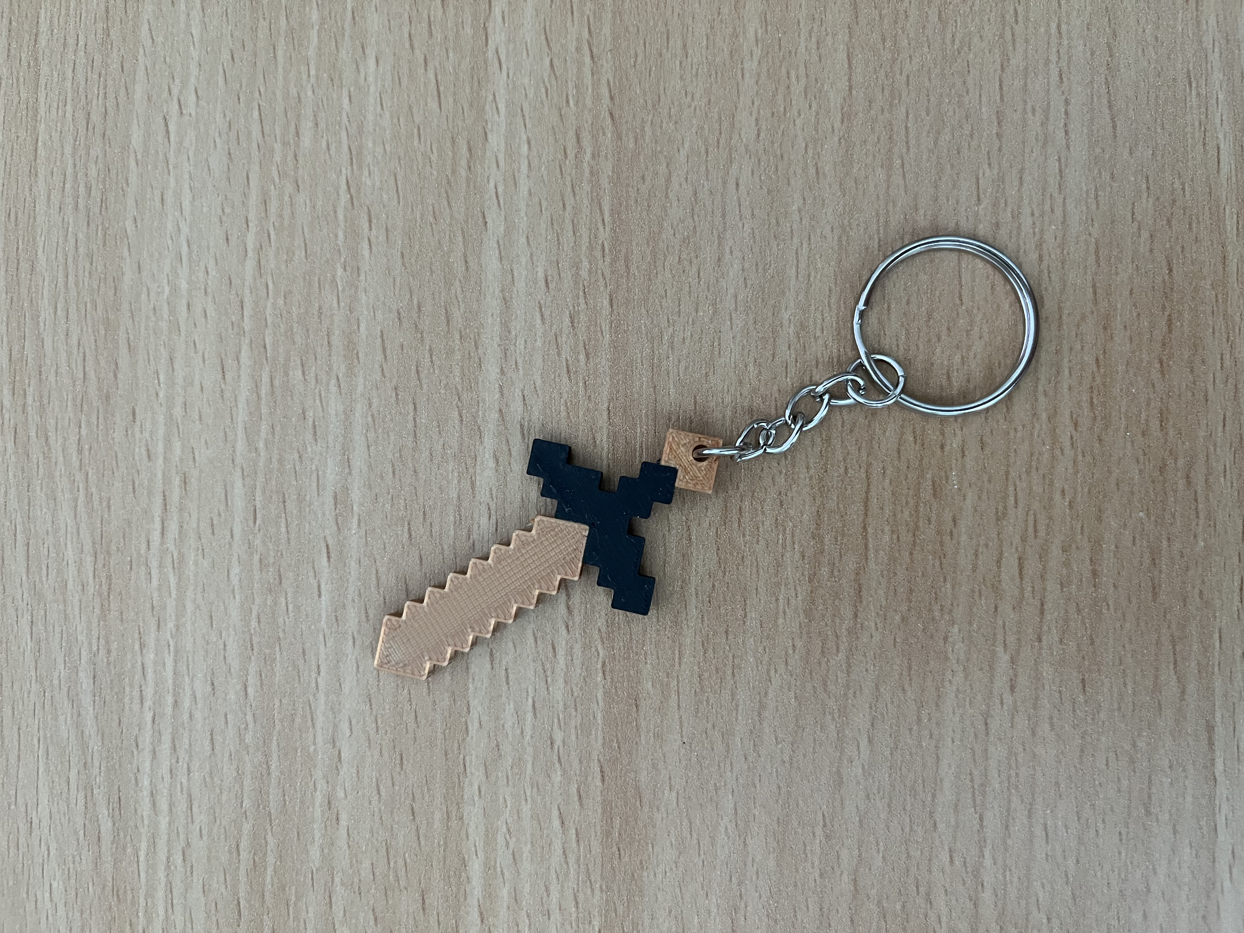 Miniatura 4 do modelo 3D Minecraft keychain tools v_1