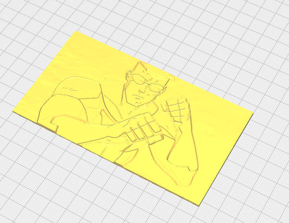 Lithophane set 2. Invicible and Ichigo