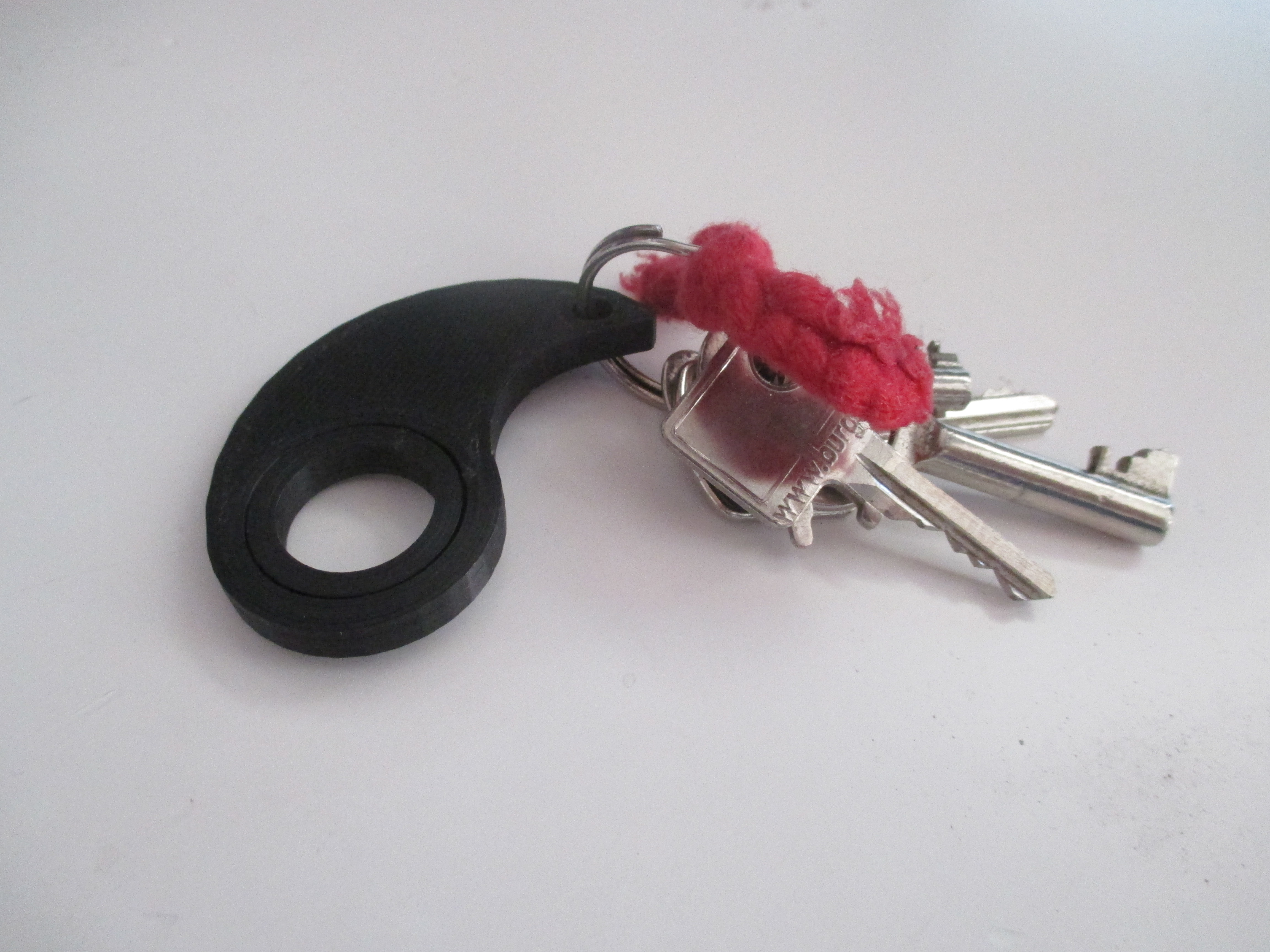 Print-in-place Mini Key Spinner