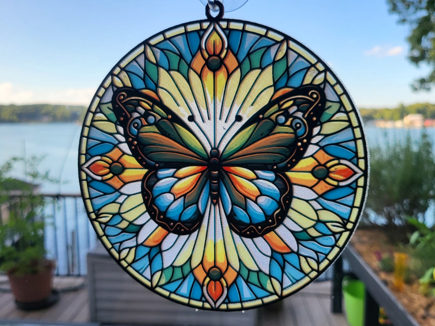 HueForge Stained Glass Butterfly 2