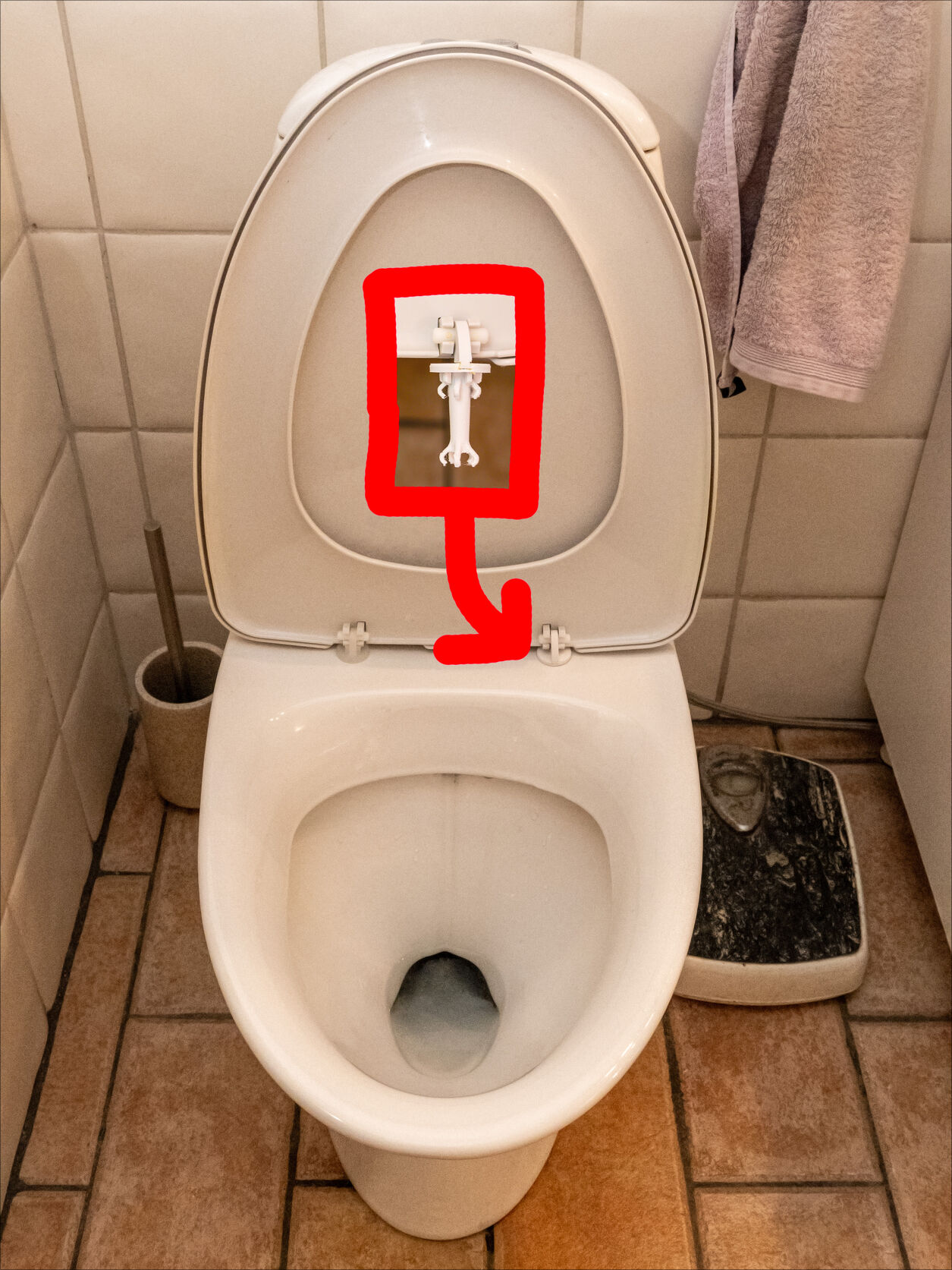 IFÖ Toilet Hinge Plug