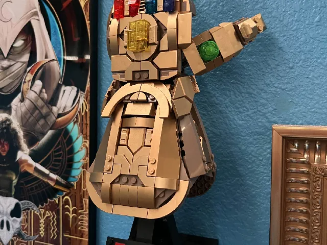 LEGO Infinity Gauntlet Wall Mount