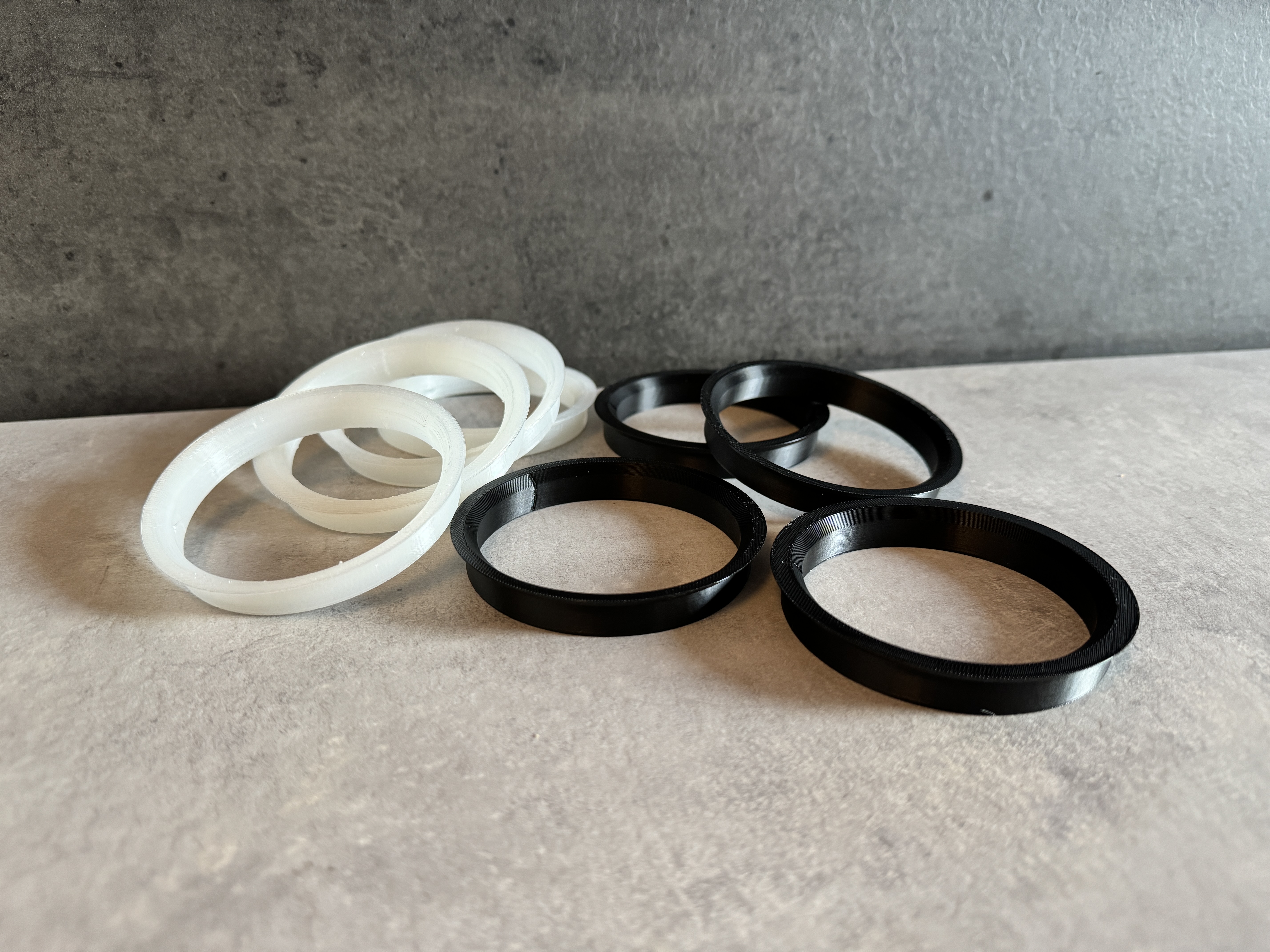 Wheelhub centric ring (Parametric - Fusion360)