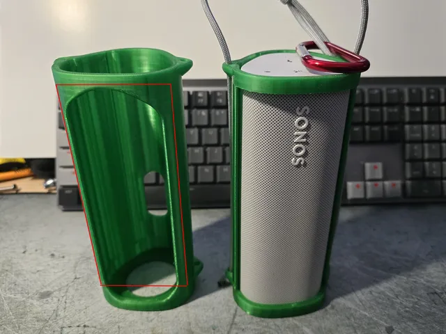 Sonos Roam Active Case Wider Opening with MagSafe magnets
