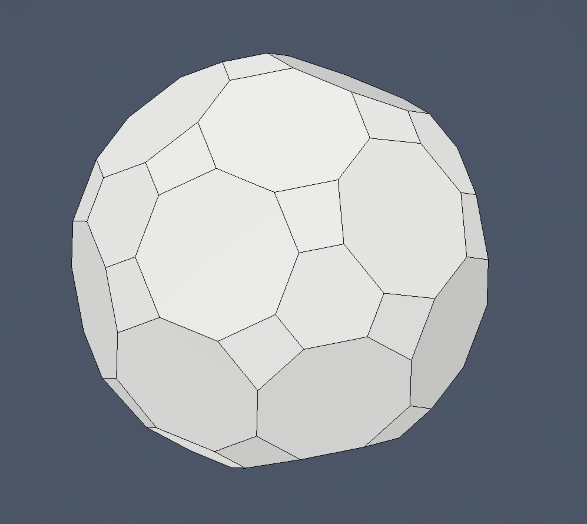 Platonic/Achimedean polyhedra