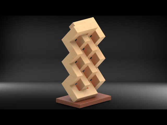Geometric Sculpture #10