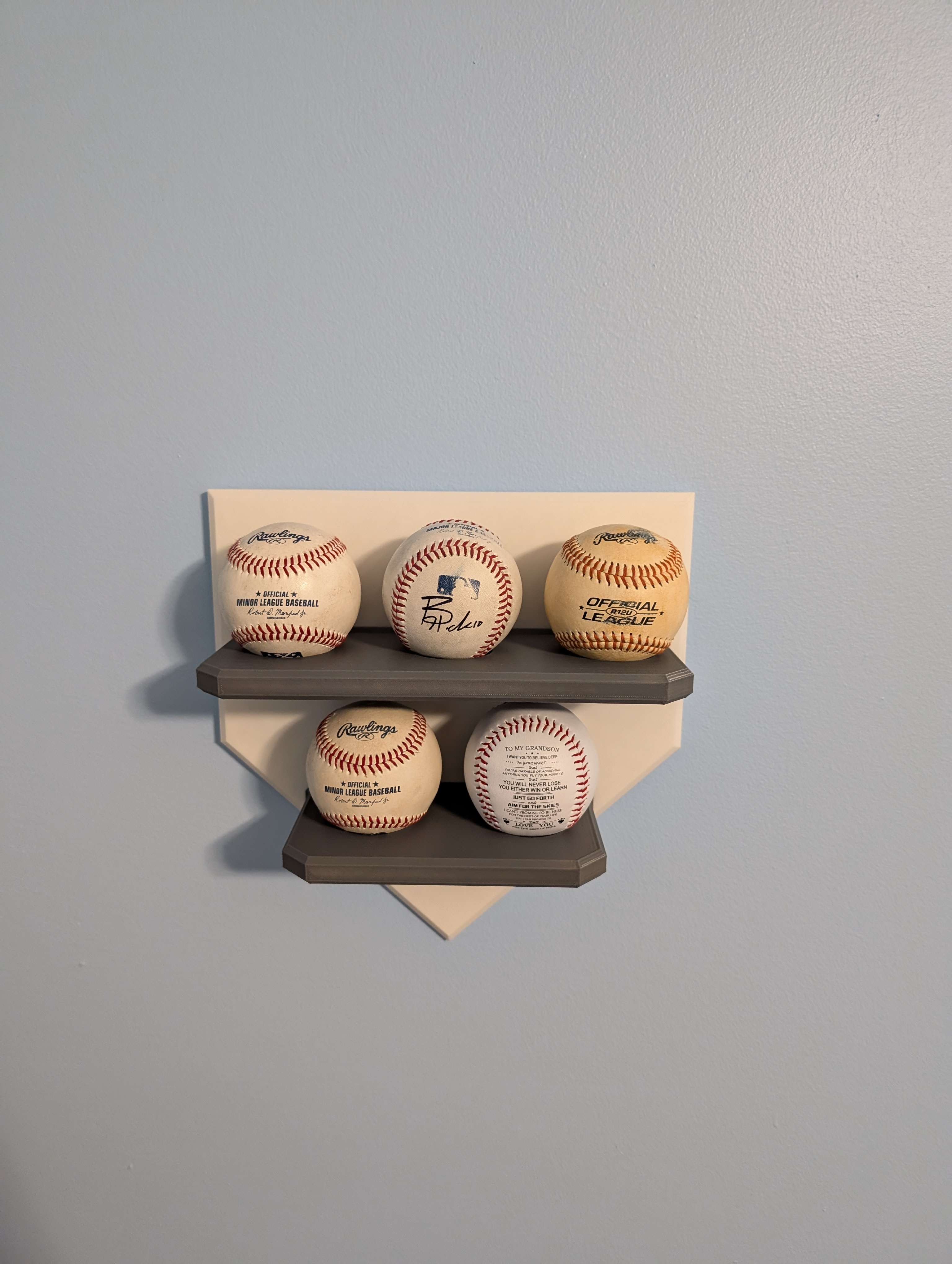 Baseball wall mount
