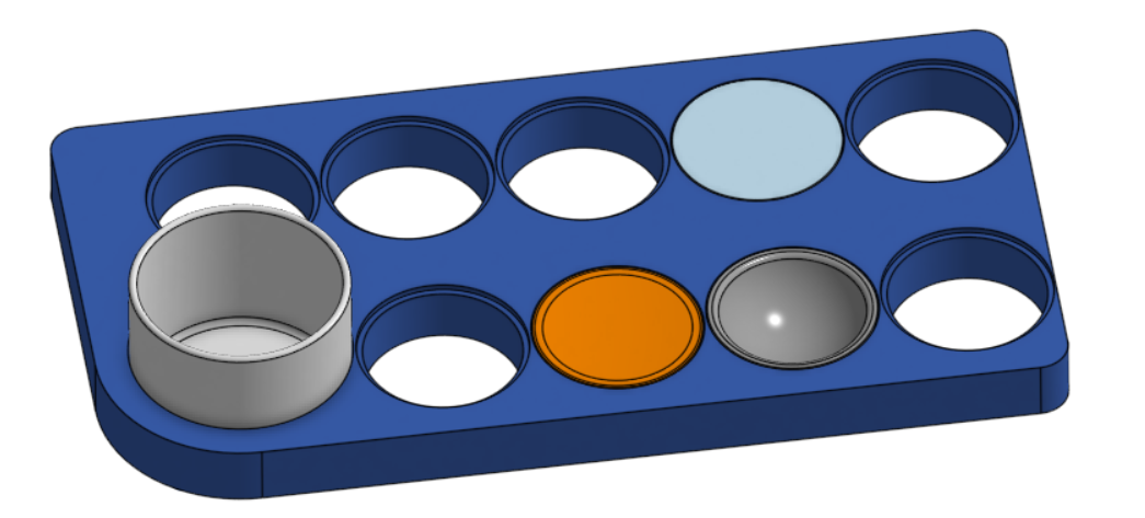 Paint Tray, Removable Cups — miniatura 2