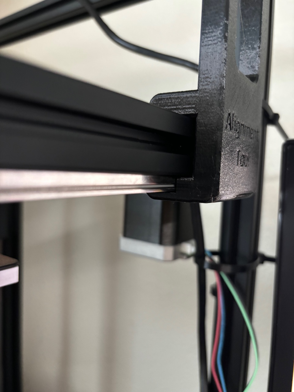 Voron Trident Y Alignment Guide 110MM With Rail Space