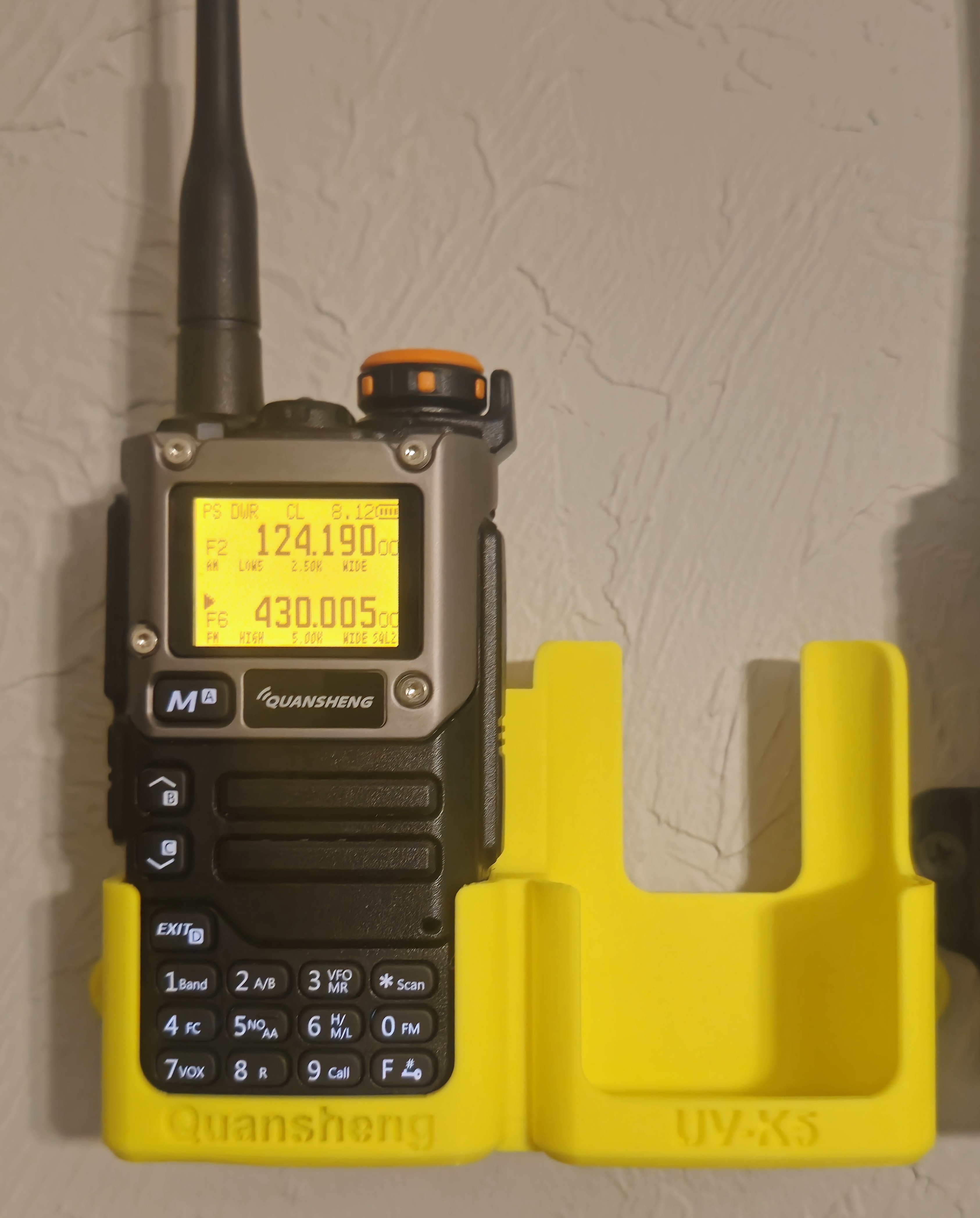 Quansheng UV-K5 Radio wall mount