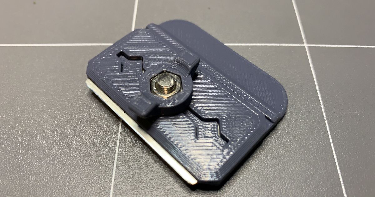 Razor Blade Holder Scraper by Wiseone | Download free STL model ...