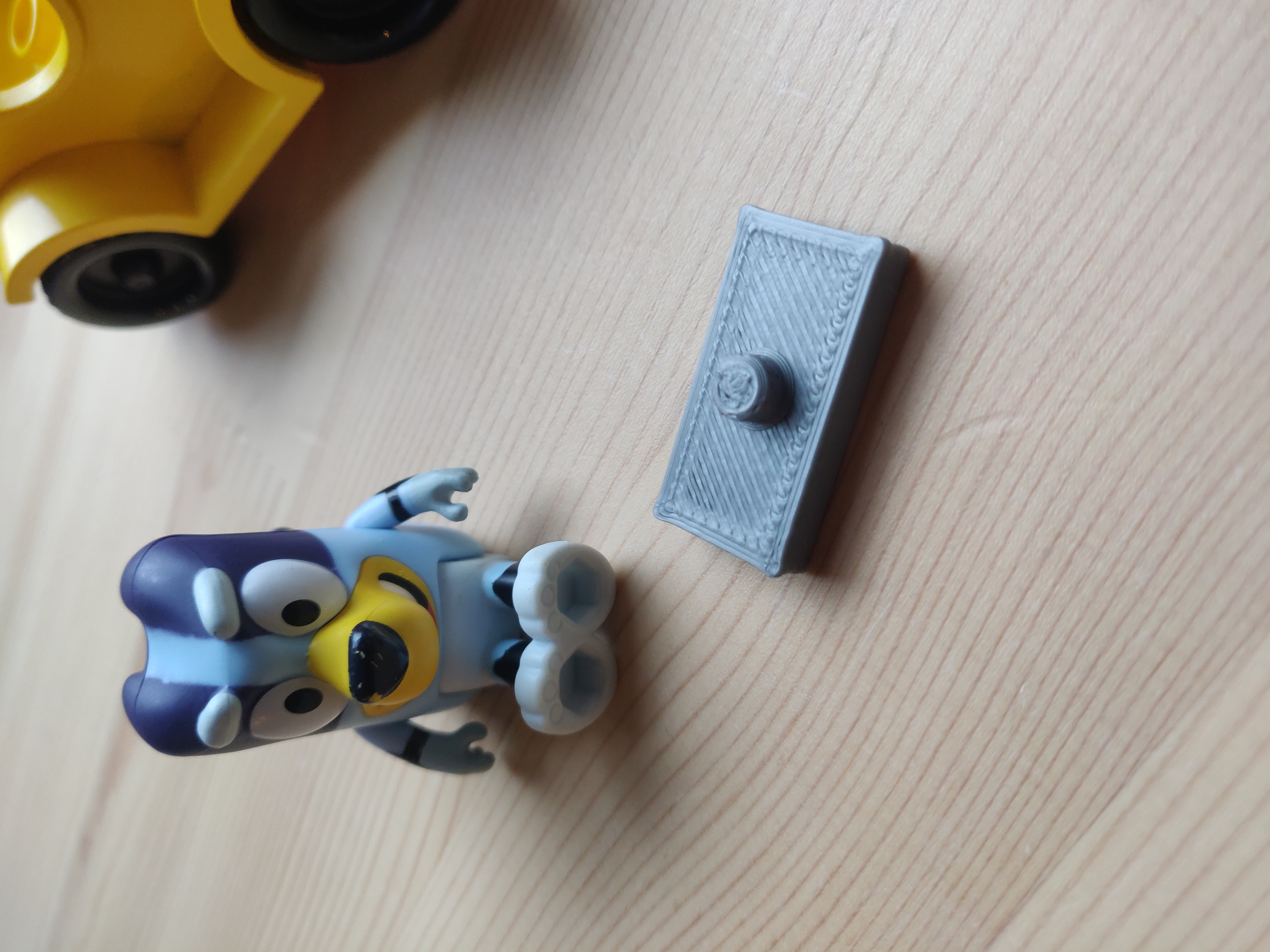 Bluey Figurine X Duplo Adapter Plate By Az 1one Download Free STL bluey-figurine-x-duplo-adapter-plate-by-az-1one-download-free-stl