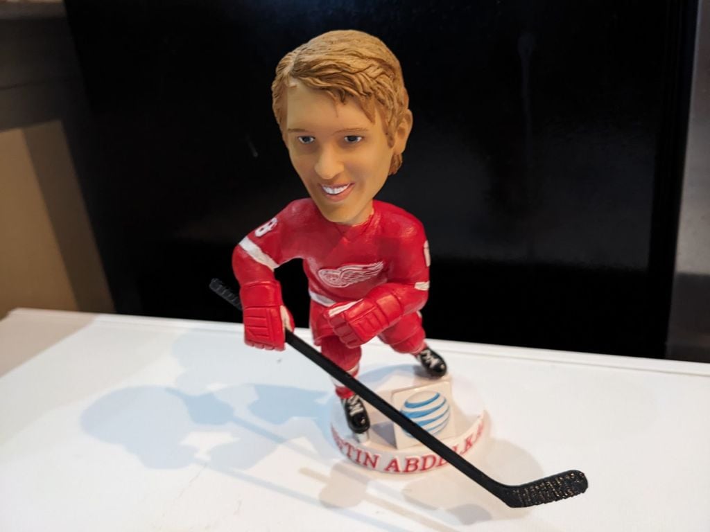 Bobblehead Hockey Stick by Download free STL model
