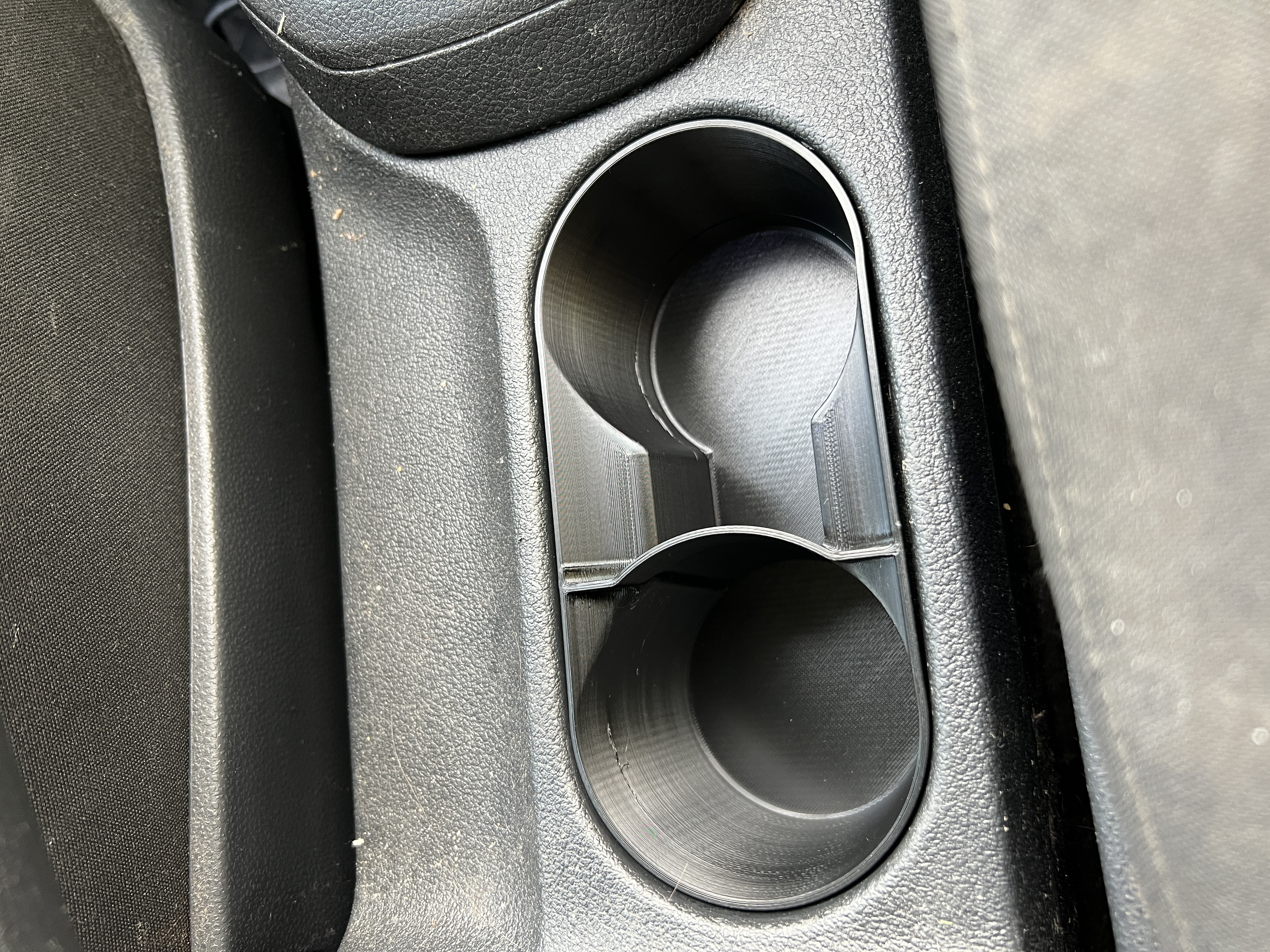 VW caddy double cup holder