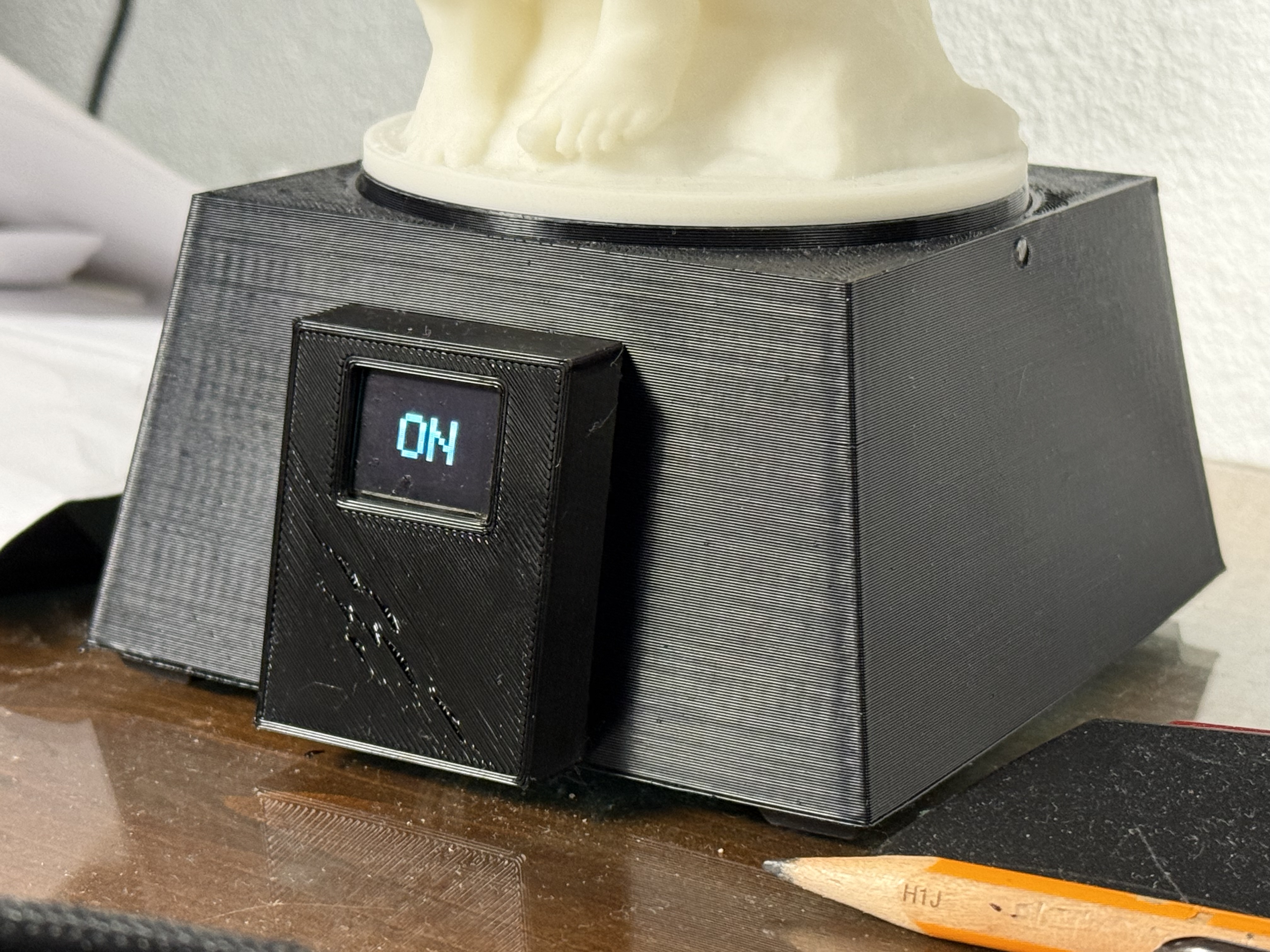 Programmable Statue Lever Base