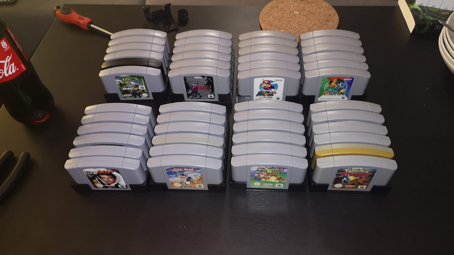 Video Game Cartridge Trays (Multiple Consoles/Handhelds)