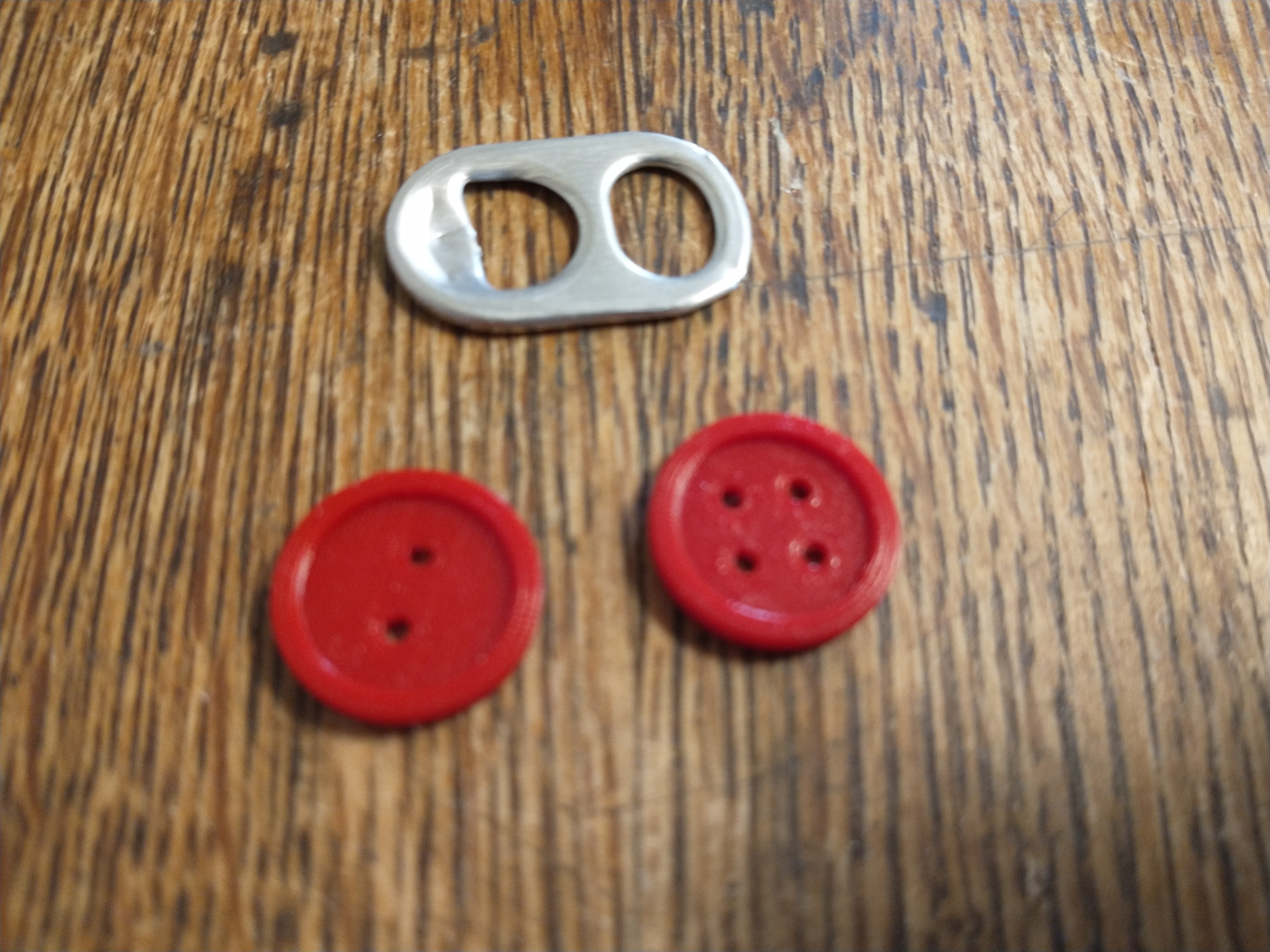 15mm Flat-face Button
