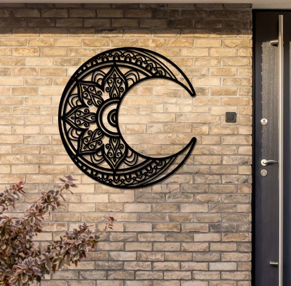 Moon Mandala Wall Art