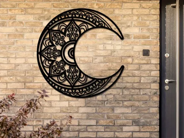 Moon Mandala Wall Art