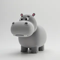 Hippo Cute Animal Toys for Kids [YAMSASO DESIGN]