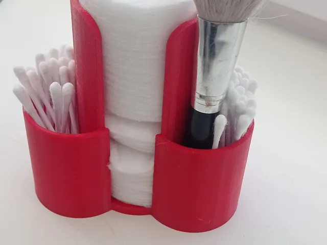 Cotton pad case