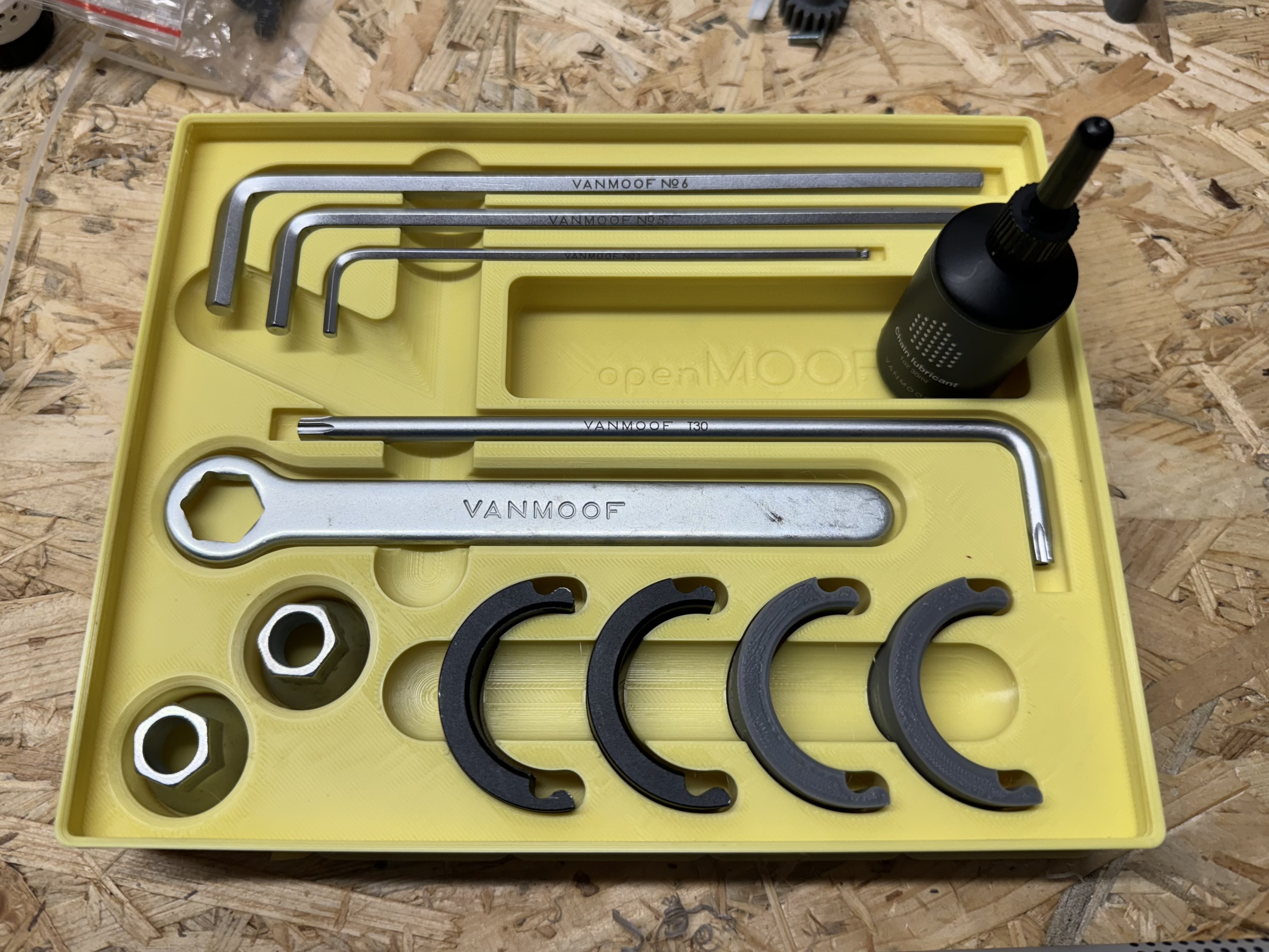 Gridfinity for Vanmoof Toolset