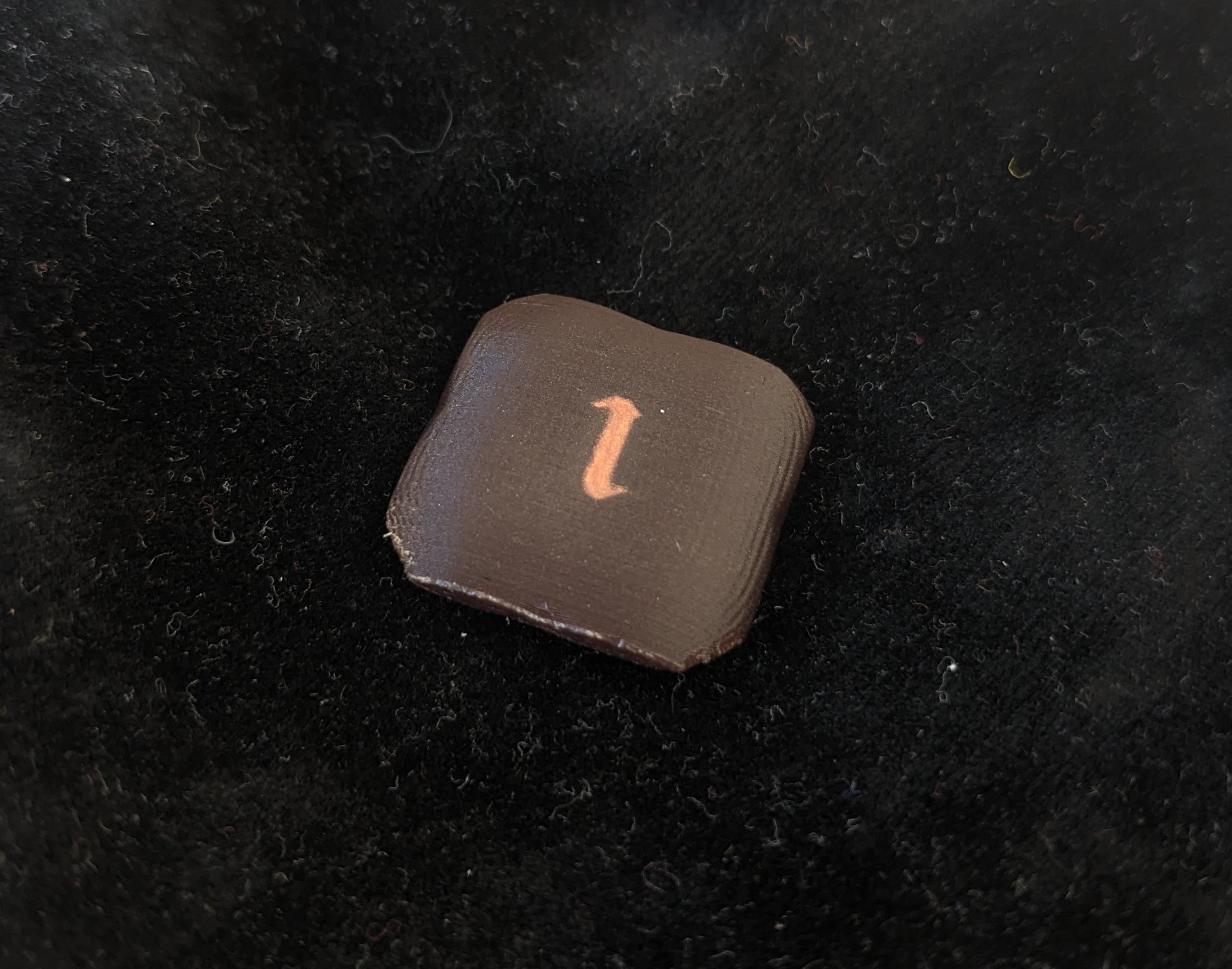 D2 Vintage - Dice - Würfel - binary Dice