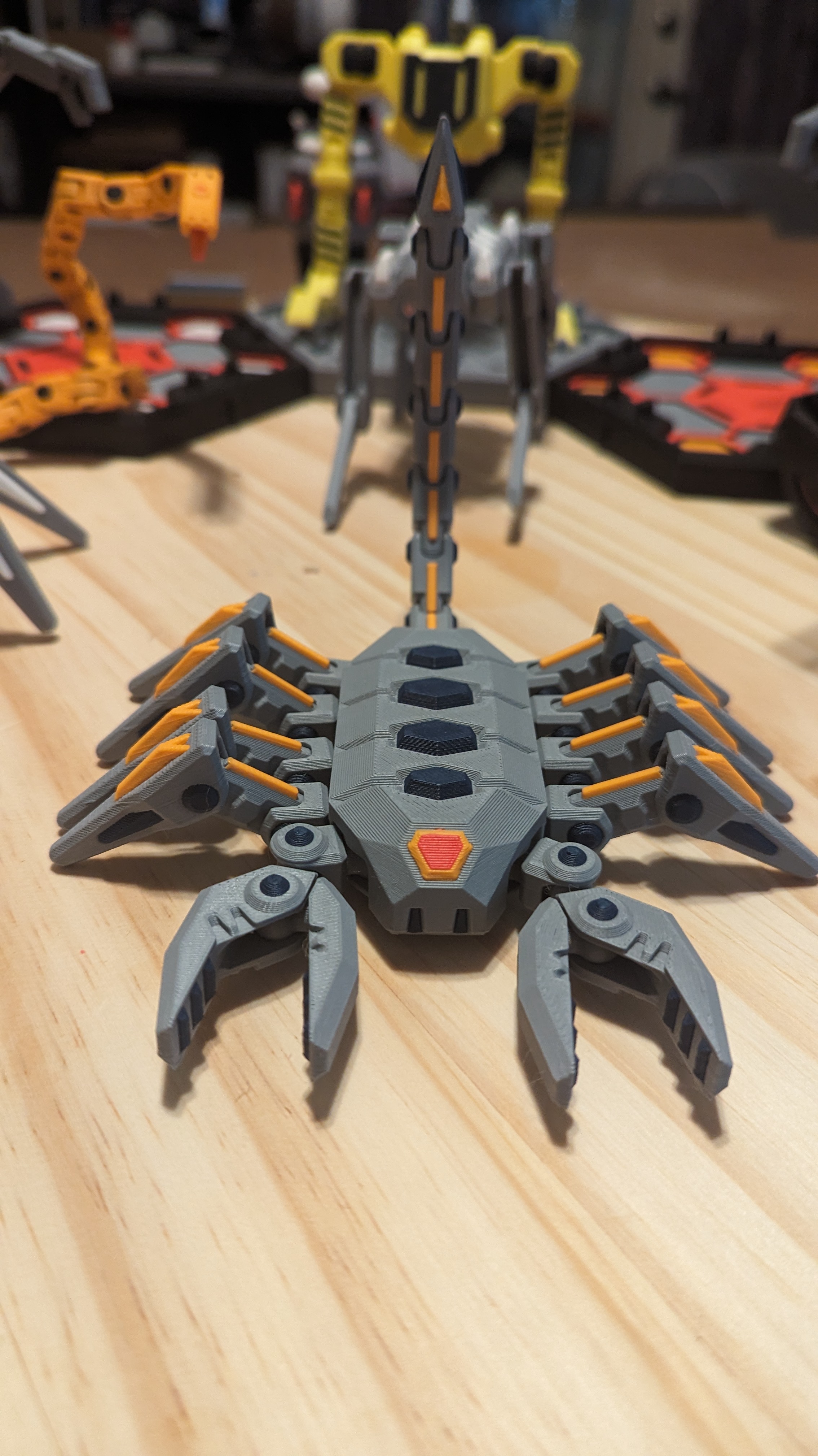 Scorpion robot by George | Download free STL model | Printables.com