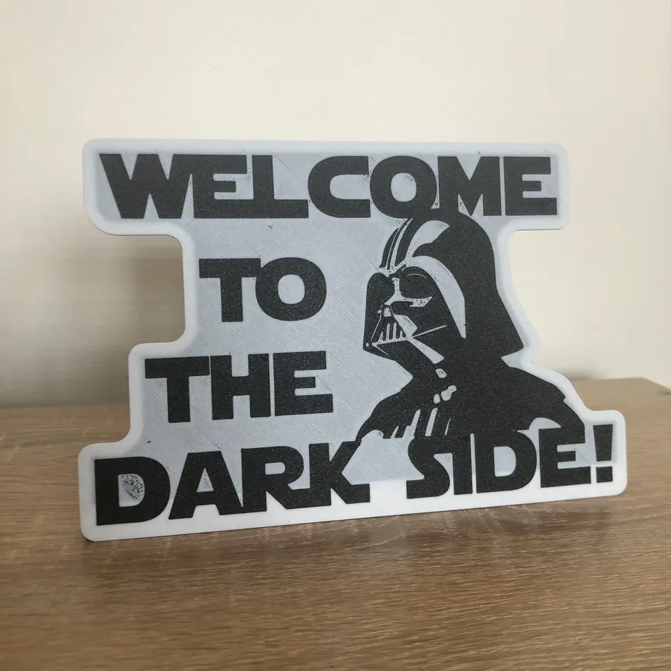 Darth Vader Sign by dabovos | Download free STL model | Printables.com
