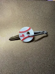 Baseball Key Cover (Blank, Yankees, Phillies, and, Mets)