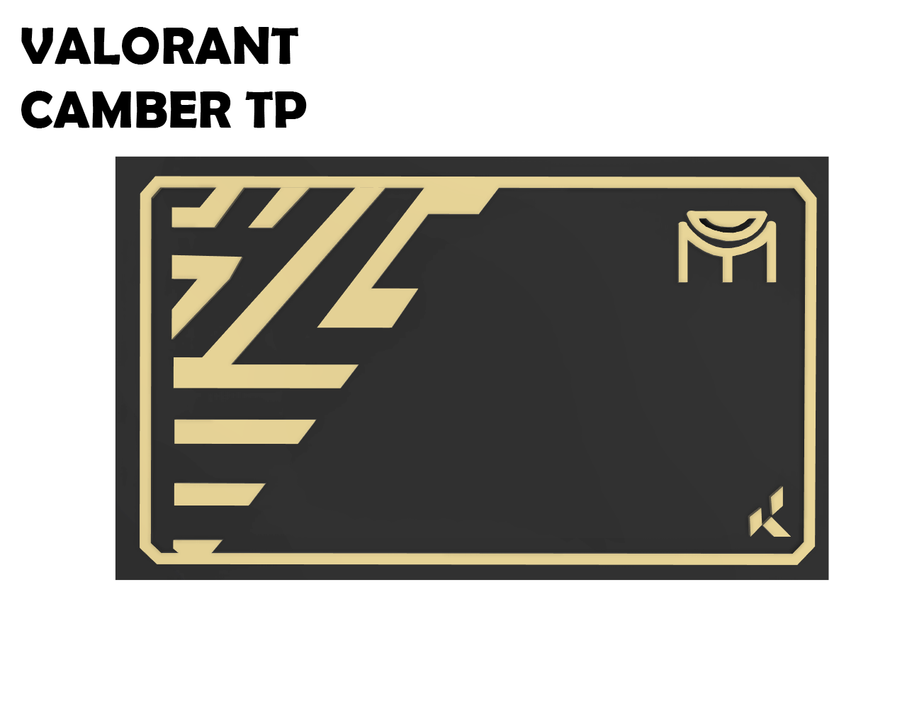 Valorant Chamber card.