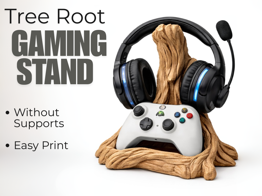 Tree Root Gaming Stand