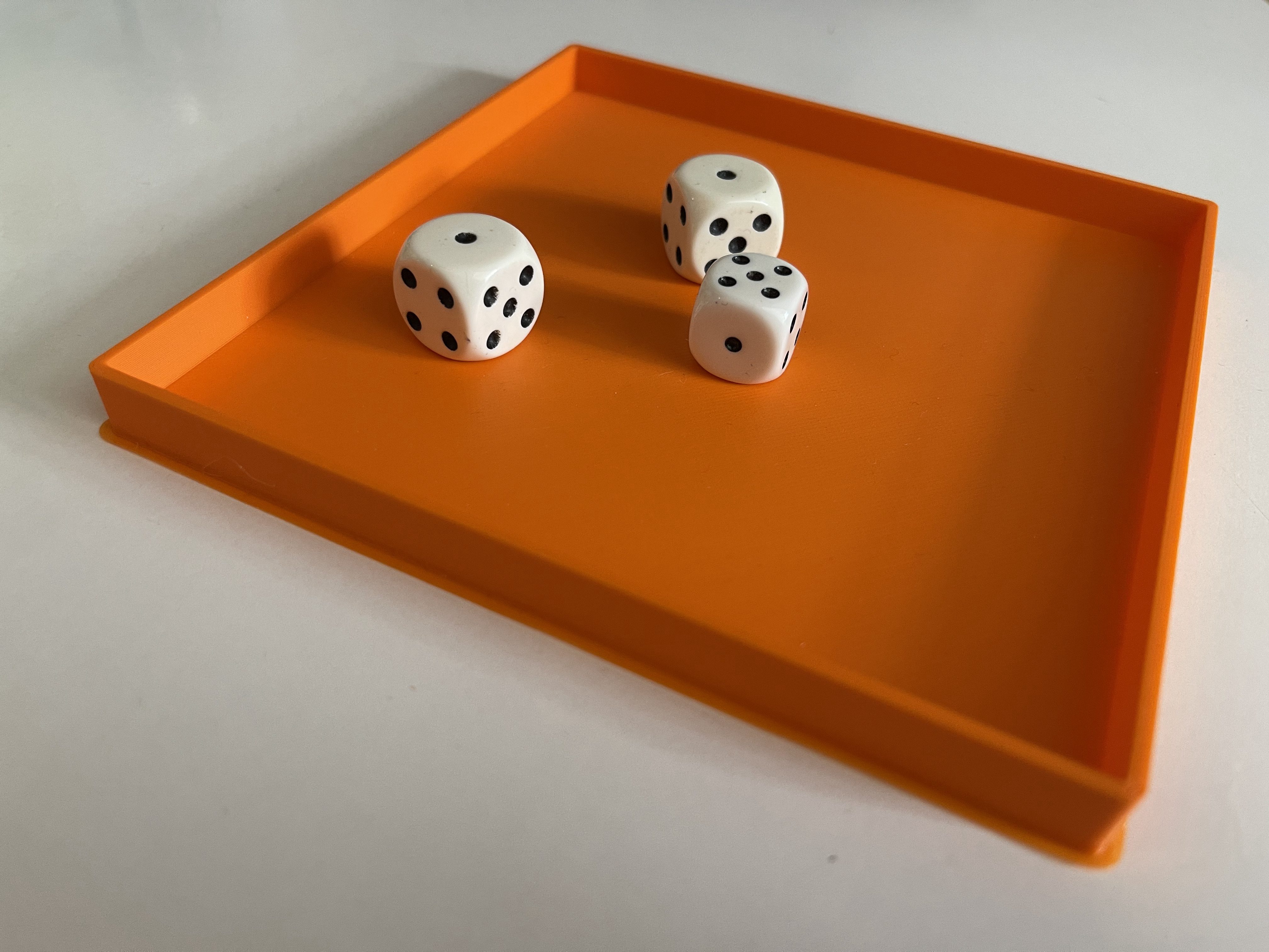 Square Tray - Plateau Carré 142,3 x 142,3 mm