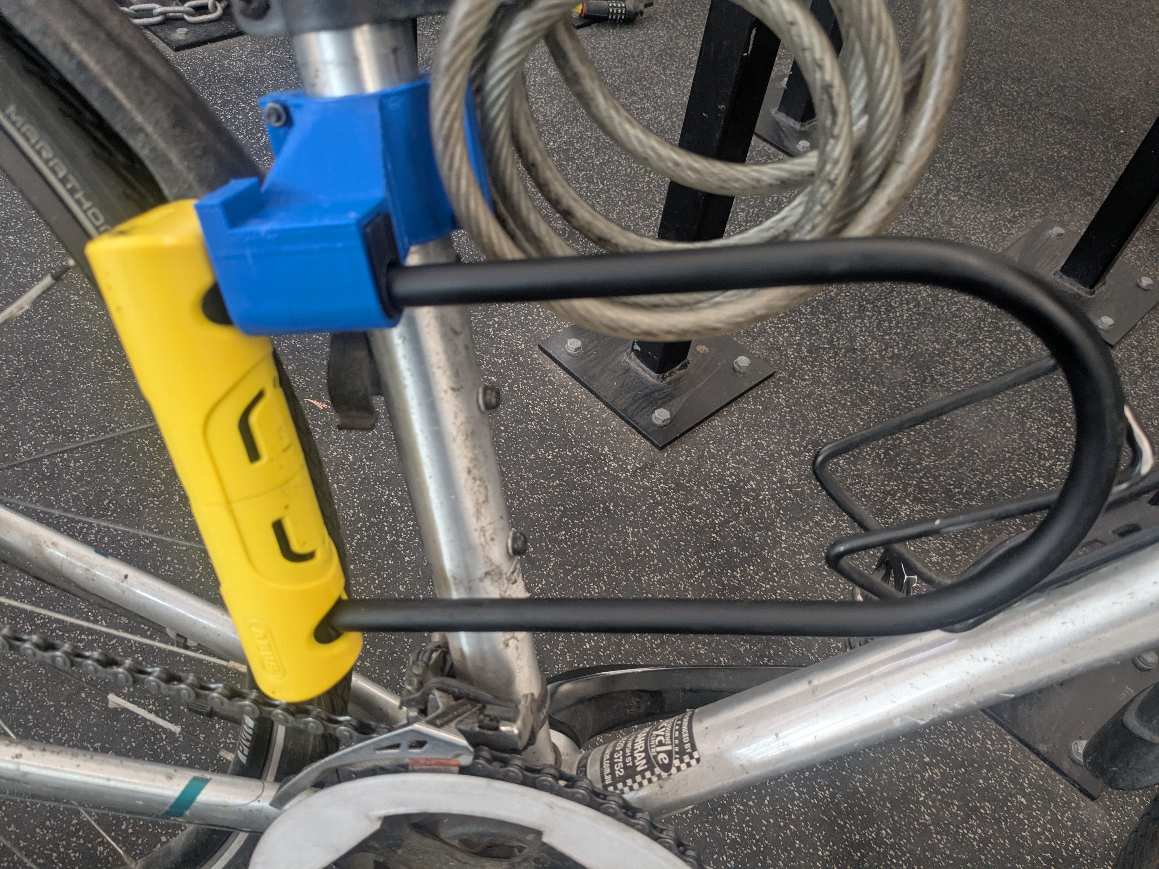 Abus 402 bike lock holder