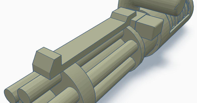 Lego Gatling gun by Master Designer | Download free STL model ...