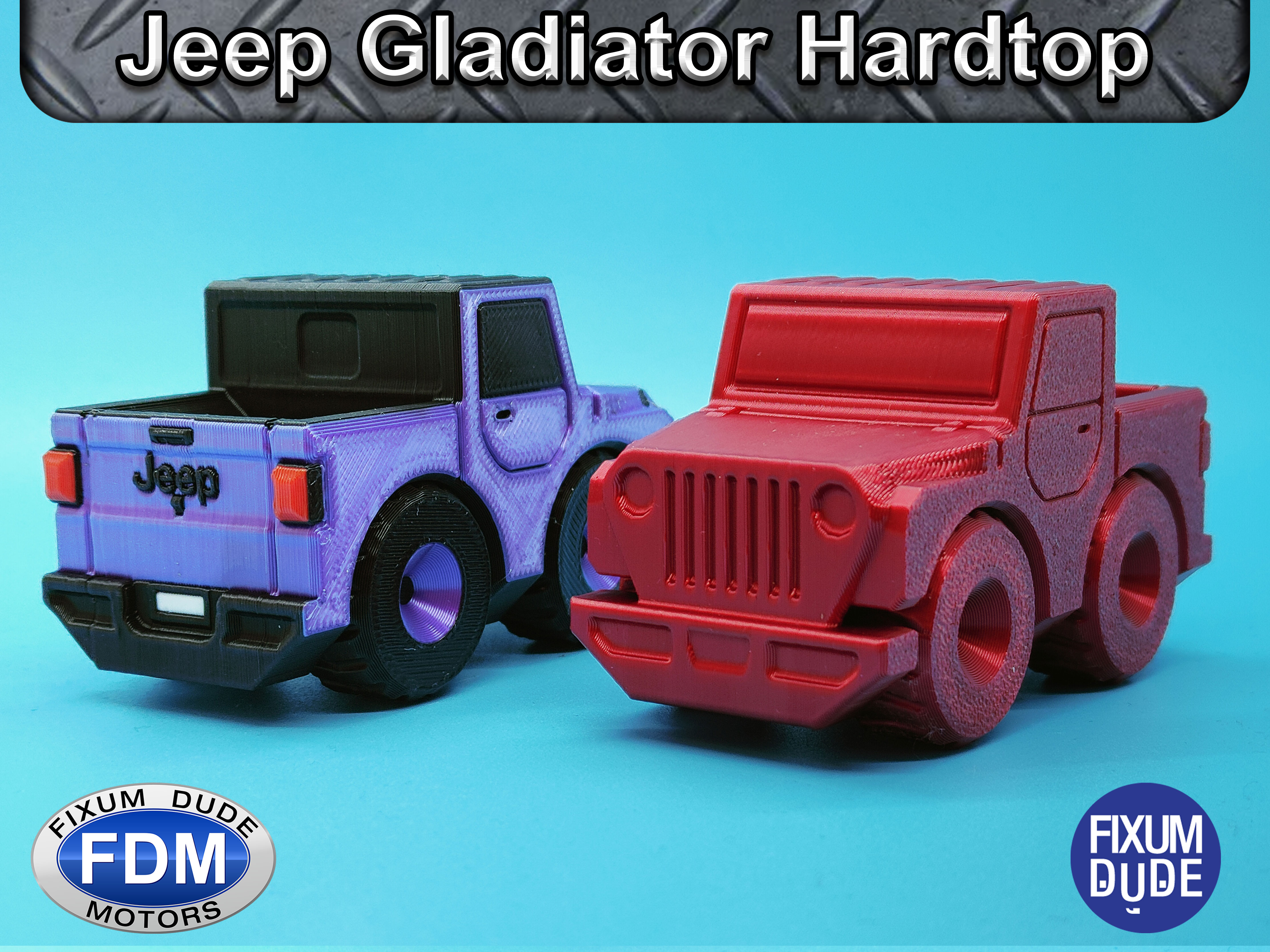 Fixum Dude Motors PiP Jeep Gladiator Hardtop